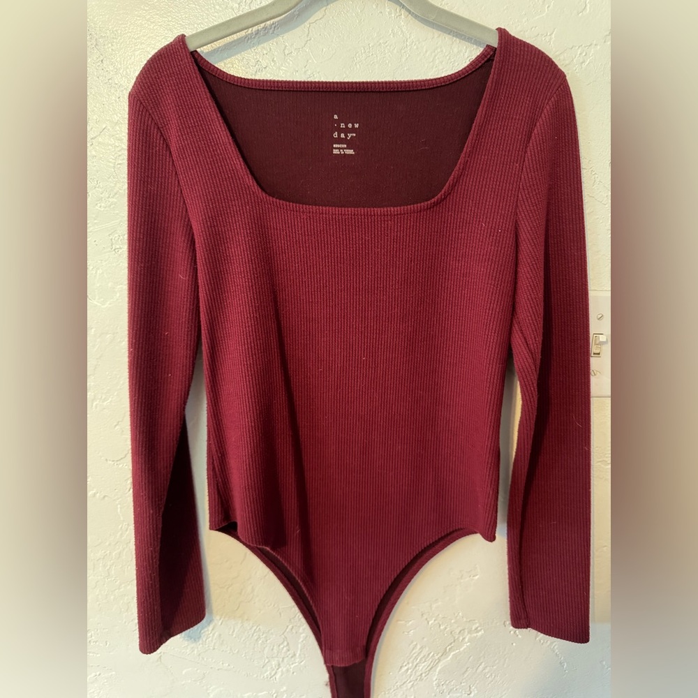 A new day square neck body suit